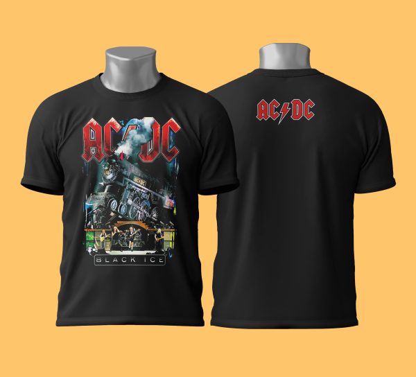 Camiseta AC-DC Black Ice