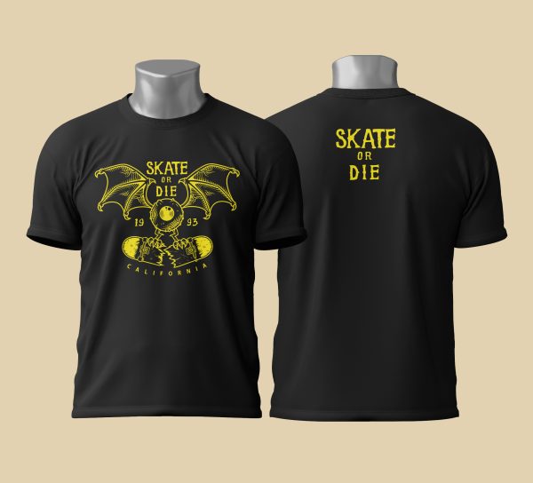Camiseta Skate or Die 1993