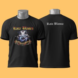 Camiseta Rata Blanca Magos, espadas y rosas