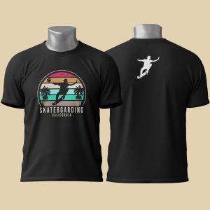 Camiseta Skateboarding Califormia