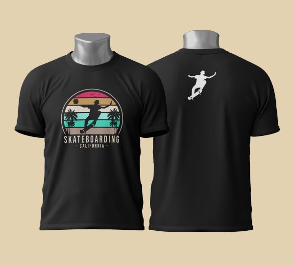 Camiseta Skateboarding Califormia