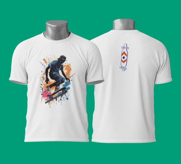 Camiseta Skate Colors