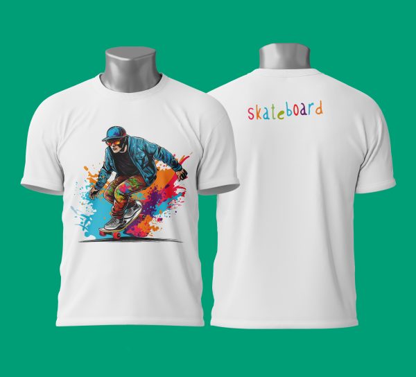 Camiseta Skateboard rider