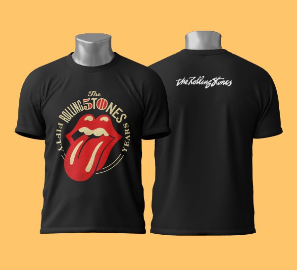 Camiseta The Rolling Stones Fifty years