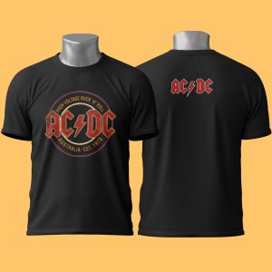 Camiseta AC-DC High Voltage Rock and Roll