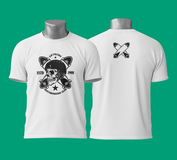 Camiseta Skateboarding ESTD 1998
