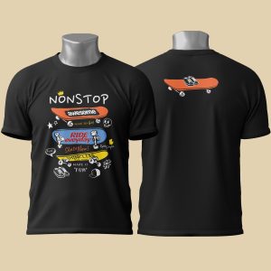 Camiseta Nonstop skate