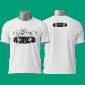 Camiseta Skateboard Life