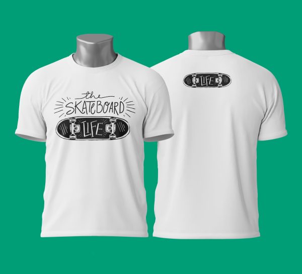 Camiseta Skateboard Life