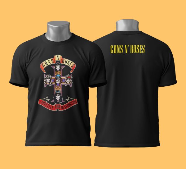 Camiseta Guns N' Roses Appetite for Destruction