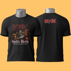Camiseta AC-DC Hell Bells