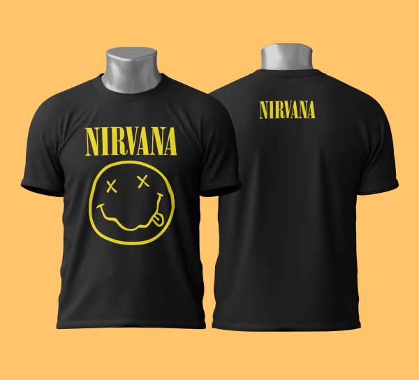 Camiseta Nirvana Crazy Head