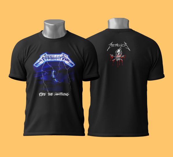 Camiseta Metallica Master Ride the Lightning