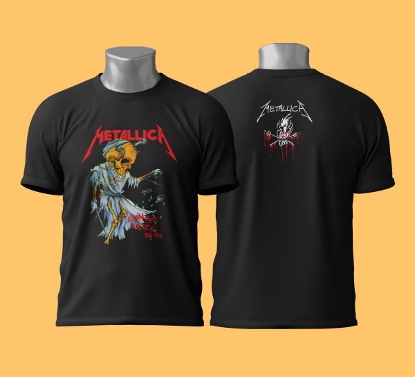 Camiseta Metallica Damaged Justice