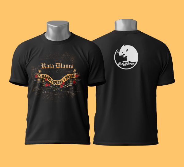 Camiseta Rata Blanca band