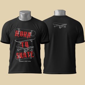 Camiseta Born to Skate