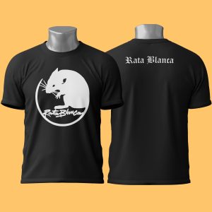 Camiseta Rata Blanca logo