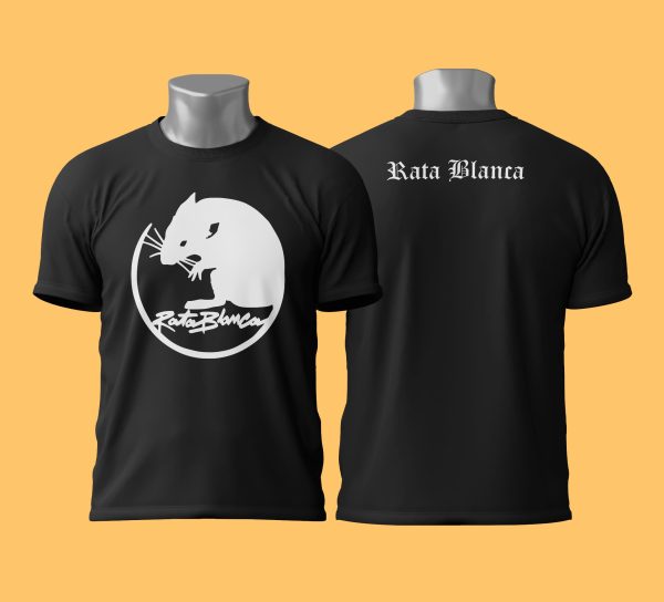 Camiseta Rata Blanca logo