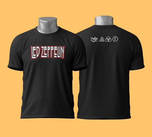 Camiseta Led Zeppelin ídolo del rock