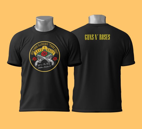 Camiseta Guns N' Roses Use Your Illusion tour