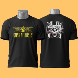 Camiseta Guns N' Roses skull dead