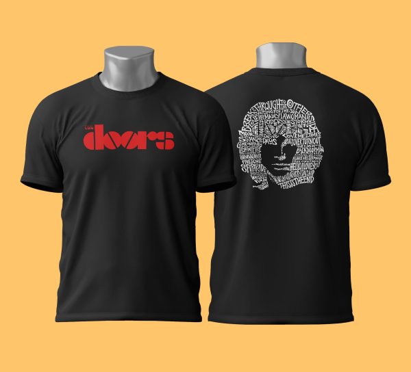Camiseta The Doors Jim Morrison Red