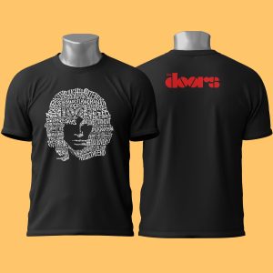 Camiseta The Doors Jim Morrison songs