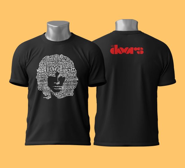 Camiseta The Doors Jim Morrison songs